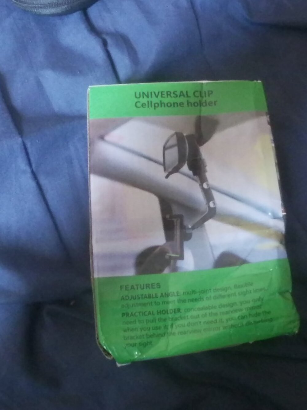 Universal Clip Cellphone Holder, New In Box
